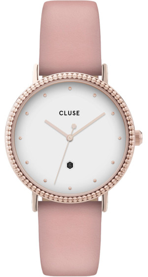 Zegarek Cluse CL63002 / pasek Rose Gold White/Soft Rose / damski