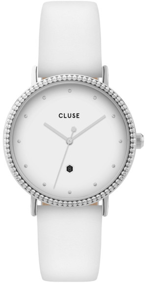 Zegarek Cluse CL63003 / pasek Silver White/White / damski