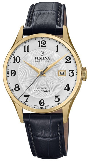 Zegarek Festina F20010-1 / Swiss Made Capsule / męski / pasek
