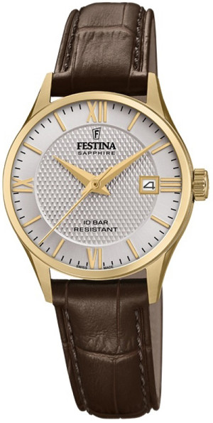 Zegarek Festina F20011-2 / Swiss Made Capsule / damski / pasek