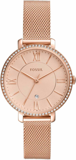 Zegarek Fossil ES4628 / JACQUELINE Rose Gold Stainless Steel 36mm / damski