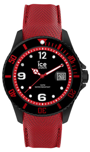 Zegarek ICE Watch ICE.015782 / Ice steel - Black red Rozm. L / męski
