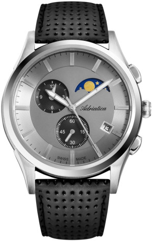 Zegarek Adriatica A8282.5217CH / Moonphase Chronograph / męski