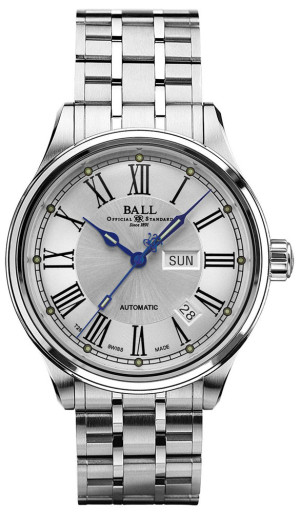 Zegarek Ball NM1058D-S4J-WH / Roman / męski / bransoleta