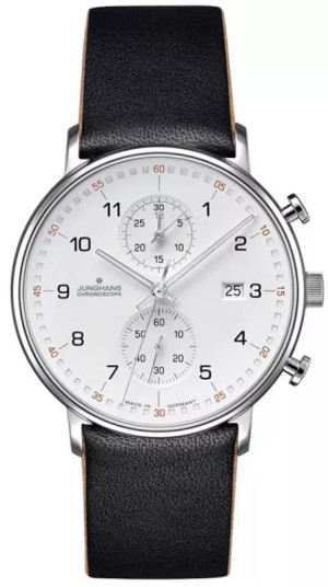 Zegarek Junghans 41/4771.00 / FORM C / męski / pasek