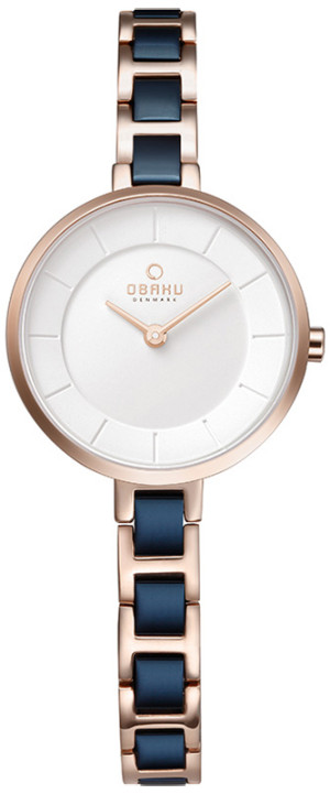 Zegarek Obaku Denmark V183LXVISL / Vind - Cobalt - Christian Mikkelsen / damski