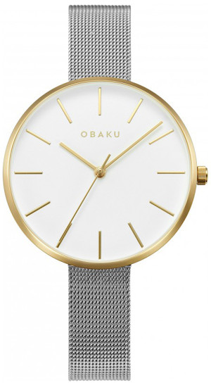 Zegarek Obaku Denmark V211LXGIMC1 / Mynte - Gold Bi - Lau Liengård Ruge / damski