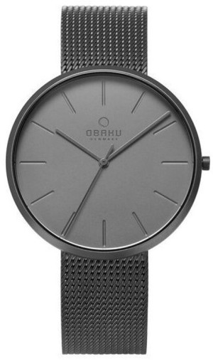 Zegarek Obaku Denmark V219GXUUMU / Hassel - Smokey - Lau Liengård Ruge / męski