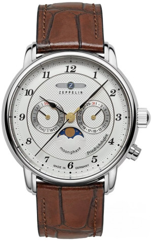 Zegarek Zeppelin 85361 / Friedrichshafen Day-Date Moonphase / męski