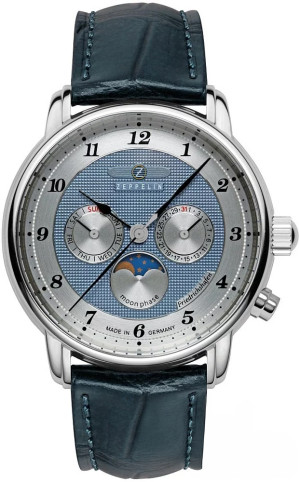 Zegarek Zeppelin 85363 / Friedrichshafen Day-Date Moonphase / męski
