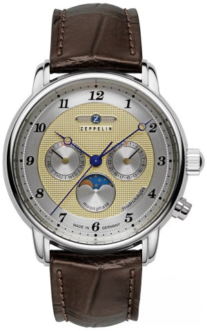 Zegarek Zeppelin 85365 / Friedrichshafen Day-Date Moonphase / męski