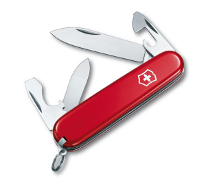 Nóż Victorinox Recruit 0.2503 Scyzoryk średniej wielkości z 10 funkcjami 02503