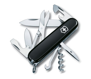 Nóż Victorinox Climber 1.3703.3 Czarny scyzoryk średniej wielkości Climber 137033