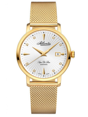Zegarek Atlantic 29355.45.27 SUPER DE LUX DIAMONDS 293554527