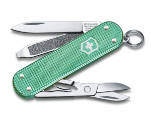 Nóż Victorinox Classic Alox 0.6221.221G Mały scyzoryk z rękojeścią Alox 06221221G
