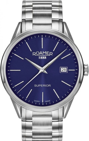 Zegarek ROAMER SUPERIOR 3H GENTS 508833.41.45.50 (508833414550)