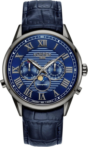 Zegarek ROAMER SUPERIOR MOONPHASE II 513821.44.45.05 (513821444505)