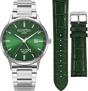 Zegarek ROAMER R-LINE GMT 990987.41.75.05 (990987417505)