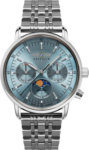 Zegarek ZEPPELIN LZ 14 MARINE MOON PHASE 8637M-3 (8637M3)