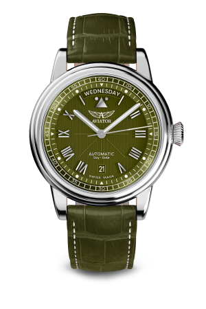 Zegarek Aviator Douglas Day Date 41 Automatic LIMITED EDITION V.3.35.0.278.4 (V33502784)