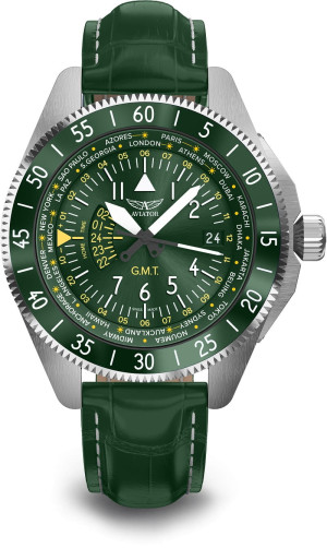 Zegarek Aviator Airacobra GMT V.1.37.0.309.4 (V13703094)