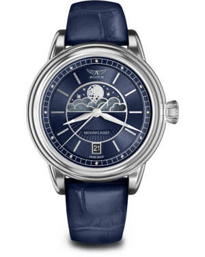 Zegarek Aviator Douglas Moonflight Limited Edition V.1.33.0.255.4 (V13302554)