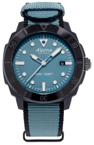 Zegarek ALPINA SEASTRONG DIVER GYRE GENTS AUTOMATIC AL-525LNB4VG6BLK (AL525LNB4VG6BLK)
