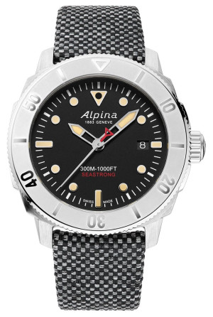 Zegarek ALPINA SEASTRONG DIVER 300 AUTOMATIC CALANDA AL-525BBG4VR6 AL525BBG4VR6