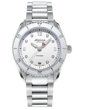 Zegarek Alpina Alpiner Comtesse Quartz AL-240SD3C6B (AL240SD3C6B)