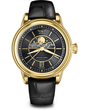 Zegarek Aviator Douglas Moonflight V.1.33.1.344.4 (V13313444)