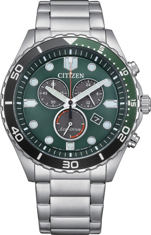 Zegarek Citizen Sporty Aqua Chronograph AT2561-81X (AT256181X)