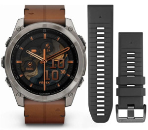 Zegarek GARMIN FENIX 8 51 mm SAPPHIRE TITANIUM AMOLED 010-02905-40 SMARTWATCH (0100290540)