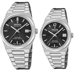 Zestaw dla par Festina Swiss Made Automatic 20028/4 + 20029/6 (F20028/4 + F20029/6)