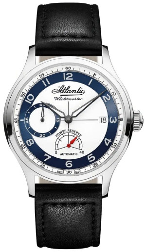 Zegarek ATLANTIC Worldmaster Power Reserve 53782.41.13 (537824113)