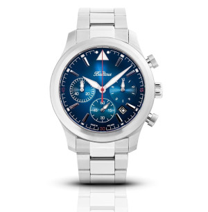 Zegarek Balticus Flying Seal - Latająca Foka BALFSQCHBLU PASEK W ZESTAWIE