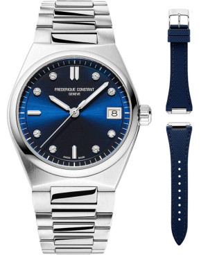 Zegarek Frederique Constant Highlife Ladies Quartz Diamonds FC-240ND2NH26B (FC240ND2NH26B) + PASEK GRATIS