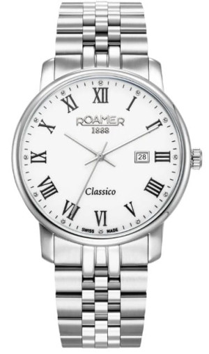 Zegarek męski Roamer Classico Gents 971856 41 25 50 (971856.41.25.50)
