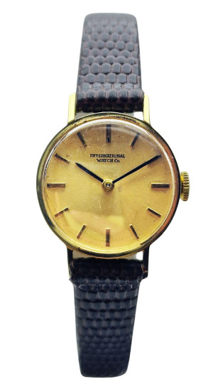 Unikatowy złoty 18K (750) IWC Schaffhausen - doskonały stan!