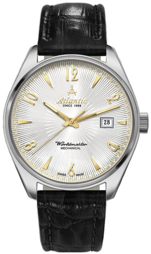 Zegarek Atlantic 51651.41.25G WORLDMASTER ART DECO MECHANICAL 516514125G