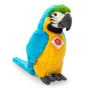 Maskotka Papuga Ara zwyczajna żółtobrzucha 27 cm Teddy Hermann- sklep z zabawkami online