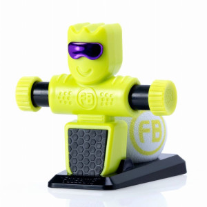 Zielony Piłkarzyki Foosbots Zestaw dla Jednego Gracza Fat Brain Toys- sklep z zabawkami online