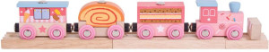 Drewniana kolejka dla dzieci Ekspres Cukierkowy Bigjigs Rail BJT471- sklep z zabawkami online