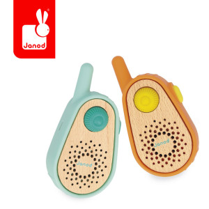 Janod Krótkofalówki dla dzieci Moje pierwsze walkie talkie 3+ J06304- sklep z zabawkami online