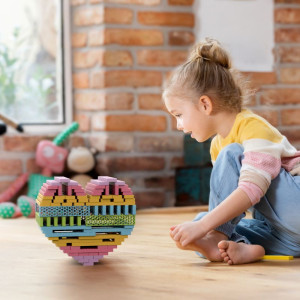 Klocki dla dzieci pastelowy Fun Box Bioblo 200 elementów- sklep z zabawkami online