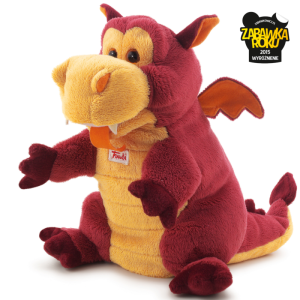 Pacynka na rękę, smok, 25 cm- sklep z zabawkami online