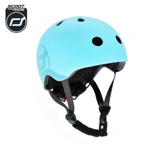 SCOOTANDRIDE Kask S-M dla dzieci 3+ Blueberry- sklep z zabawkami online