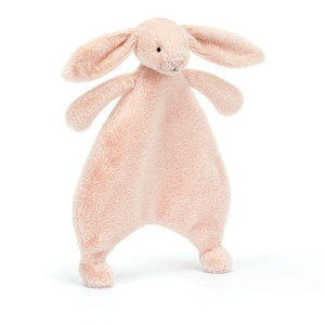 Króliczek Szmatka Przytulanka Pudrowy Róż 27 cm- sklep z zabawkami online