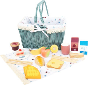 Kosz piknikowy z akcesoriami Tasty Small Foot- sklep z zabawkami online