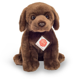 Maskotka Labrador siedzący ciemnobrązowy 25 cm Teddy Hermann- sklep z zabawkami online