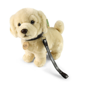 Pluszowy Golden Retriever ze smyczą 25 cm ECO-FRIENDLY Rappa- sklep z zabawkami online